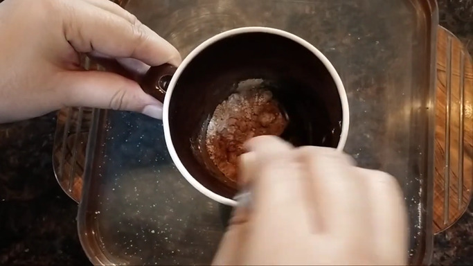 Smores mug cake
